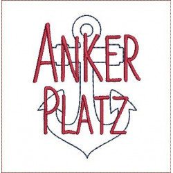 Stickdatei - Ankerplatz